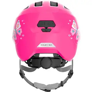 Abus helm Smiley 3.0 pink butterfly S 45-50cm