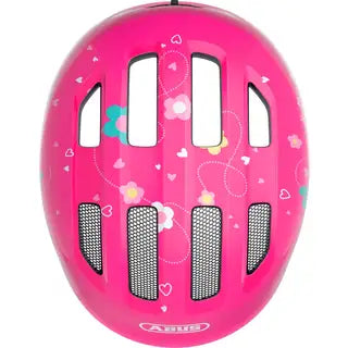 Abus helm Smiley 3.0 pink butterfly S 45-50cm