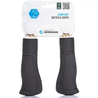 Herrmans handvatten Ergo 84B 120mm zwart