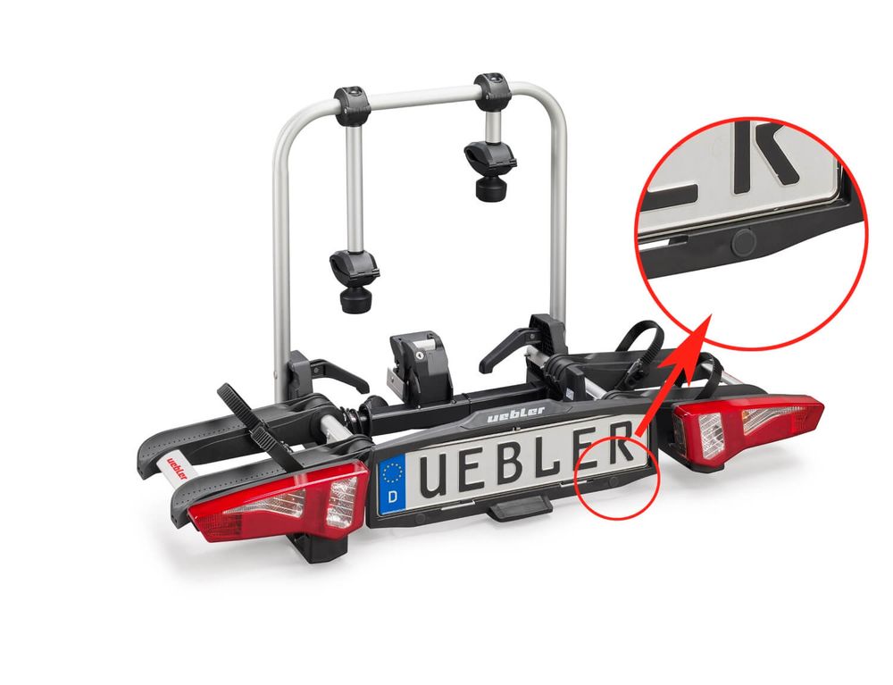 Uebler i21 S 60° met geïntegreerde parkeerhulp sensoren