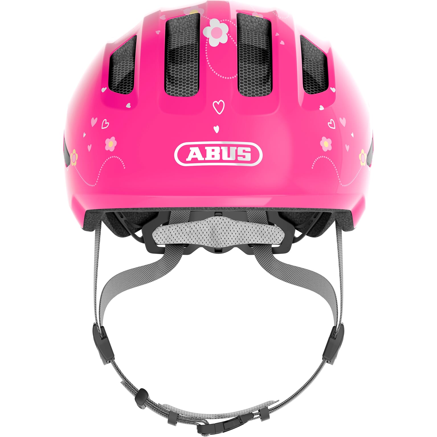 Abus helm Smiley 3.0 pink butterfly M 50-55cm