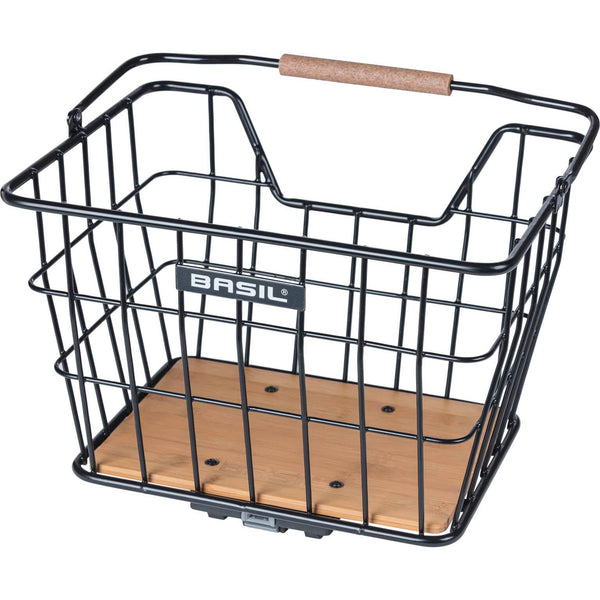 Basil mand Nordland MIK 23L zwart / bruin 40x32x30