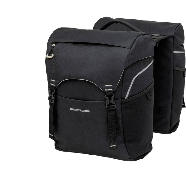 New Looxs fietstas dubbel Sports zwart Racktime 32